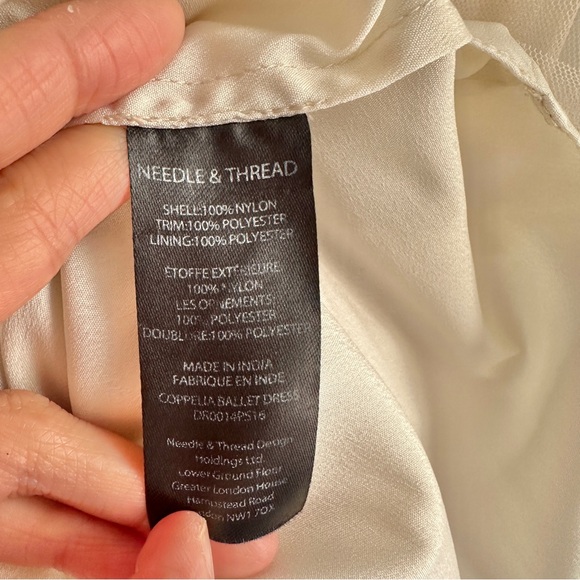 BHLDN Needle and Thread Coppelia Dress in Nude - Picture 10 of 10